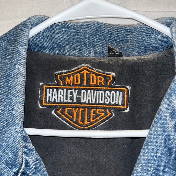 Harley Davidson Jean biker jacket - Picture 9 of 12